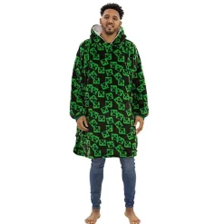 Minecraft Hugzee Oversized Fleece Hoodie