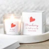 My Life Strawberry Candle