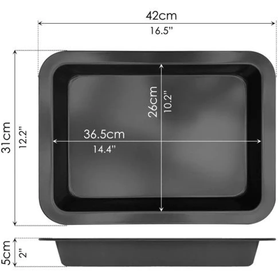 Non-Stick Roasting Tray 42x31cm