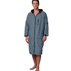 Northern Expo Adult Lined Swim Robes Grey