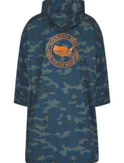 Northern Expo Adult Lined Swim Robes Blue Camo