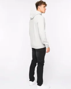 Nuford Hooded Sweatshirt Light Grey by Bewley & Ritch