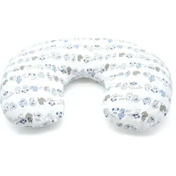 Nursing Pillow 100% Cotton Blue Dogs
