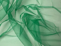 Nylon Dress Net Fabric Forest Green