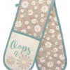 Oops a Daisy Double Oven Glove by country Club