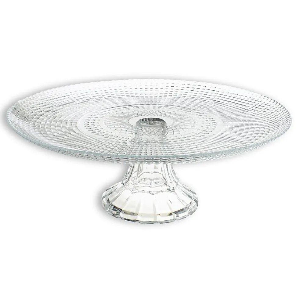 Orion Pedestal Glass Cake Stand 30cm