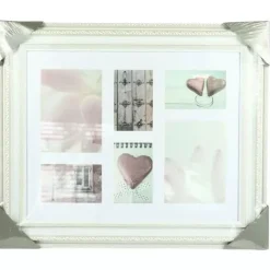 Ornate Photo Frame with 6 Windows