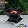 Outdoor Portable Fire Pit/BBQ