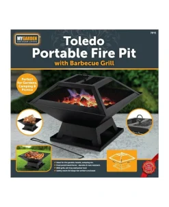 Outdoor Portable Fire Pit/BBQ