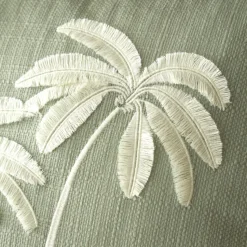 Paradiso Palm Filled Cushion Sage - 45 x 45cm