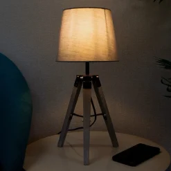 Parlak Tripod Grey Lamp