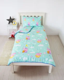 Peppa Pig Coverless Blanket/Duvet Set Single
