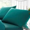 Percale Pillowcase Pair Teal by Gaveno Cavailia