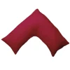 Percale V-Shape Pillowcase Wine