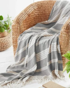 PET Recycled Throw Grey 200x240cm by Country Club