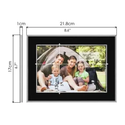 Photo Frame Black 18 x 13cm