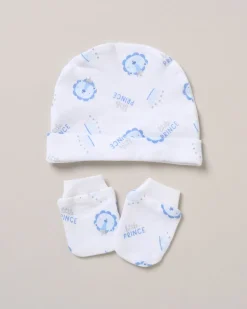 8-Piece Blue Little Prince All-in-One Baby Gift Set