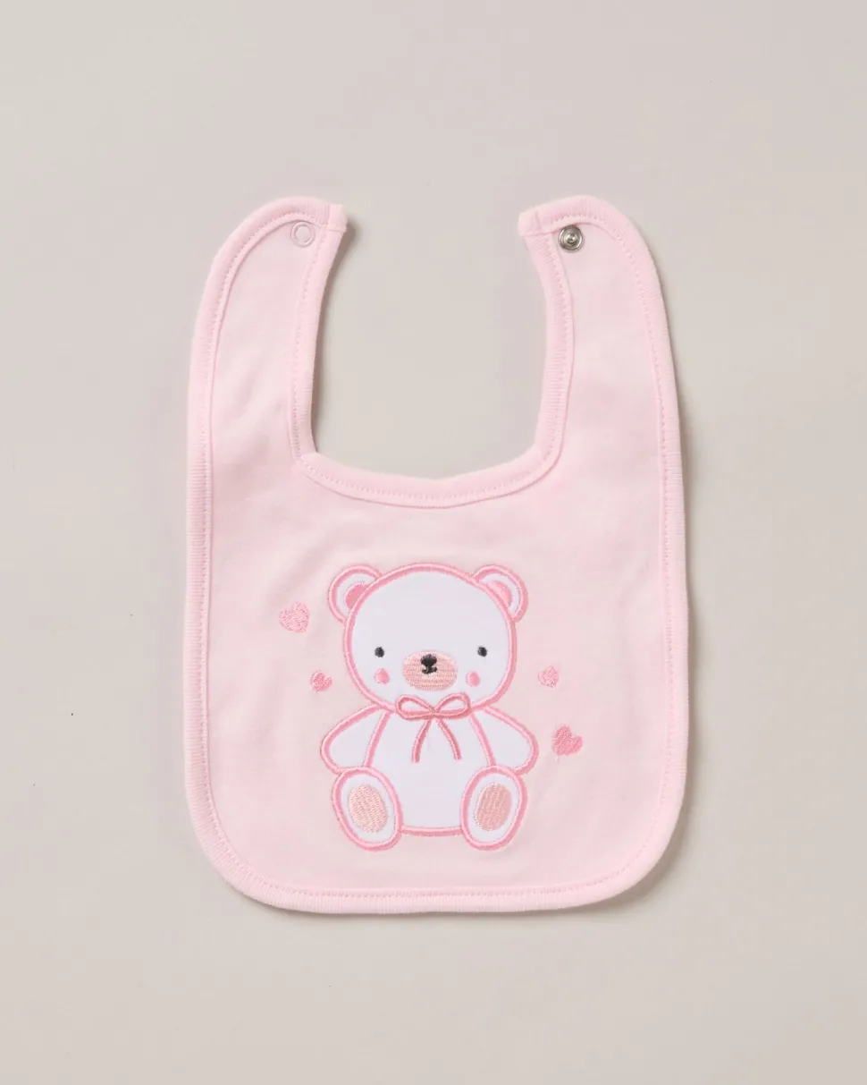 8-Piece Pink Teddy Bear All-in-One Baby Gift Set