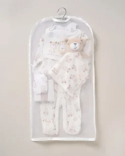 8-Piece Teddy Bear All-in-One Baby Gift Set