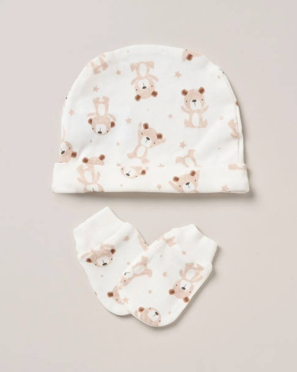 8-Piece Teddy Bear All-in-One Baby Gift Set