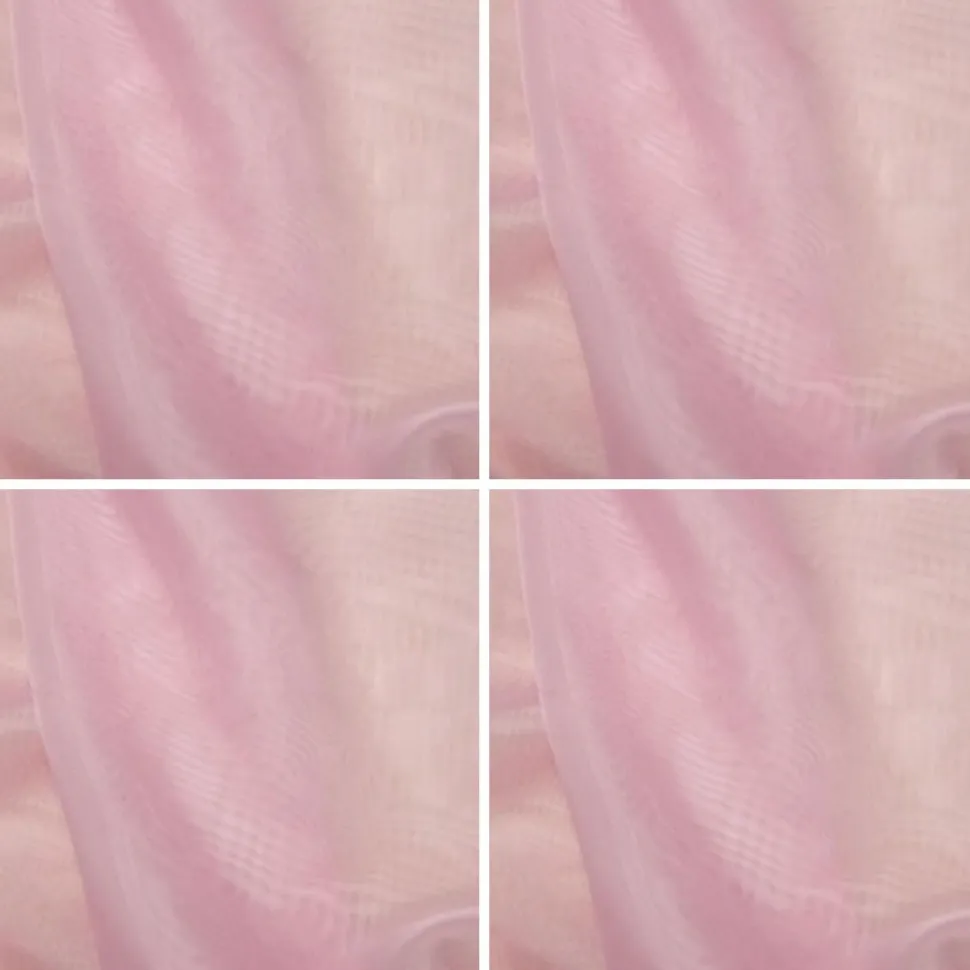 Pink Voile Fabric (C1809) by the Metre - 150cm Wide