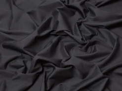 Plain Polycotton Fabric Black AS621