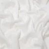 Plain Polycotton Fabric White AS621