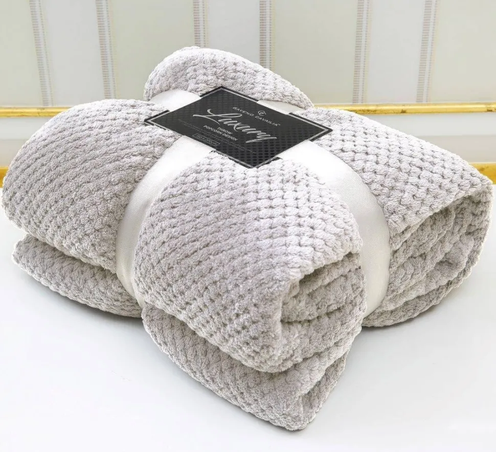 Plush Popcorn Throw by Gaveno Cavailia 150x200cm