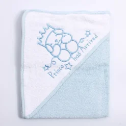 Prince Hooded Towel Blue