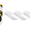 Pro Hike Invisible Sock 3 Pack White