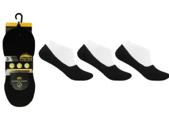 Pro Hike Invisible Sock 3 Pack Black