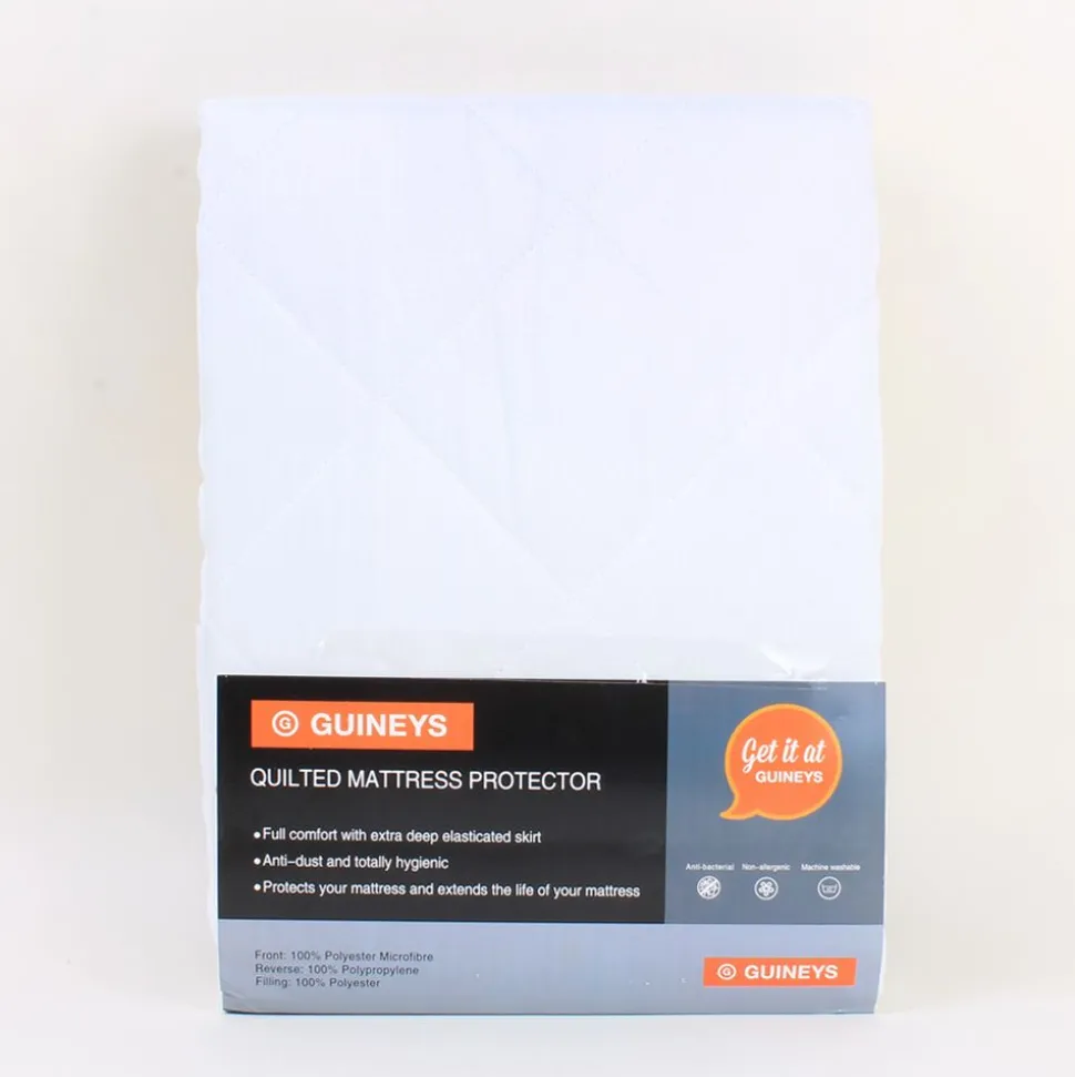 Quilted Extra Deep Fitted Mattress Protector 40cm