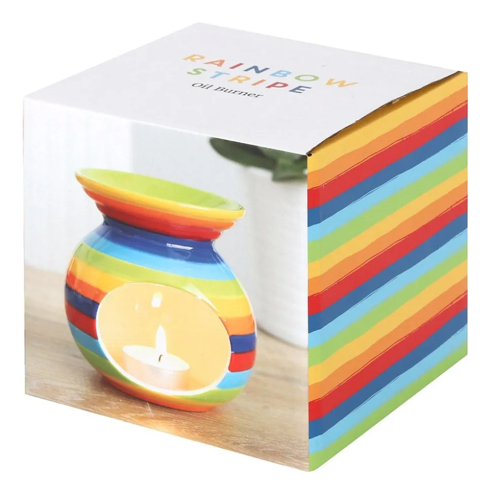 Rainbow Ceramic Oil Burner