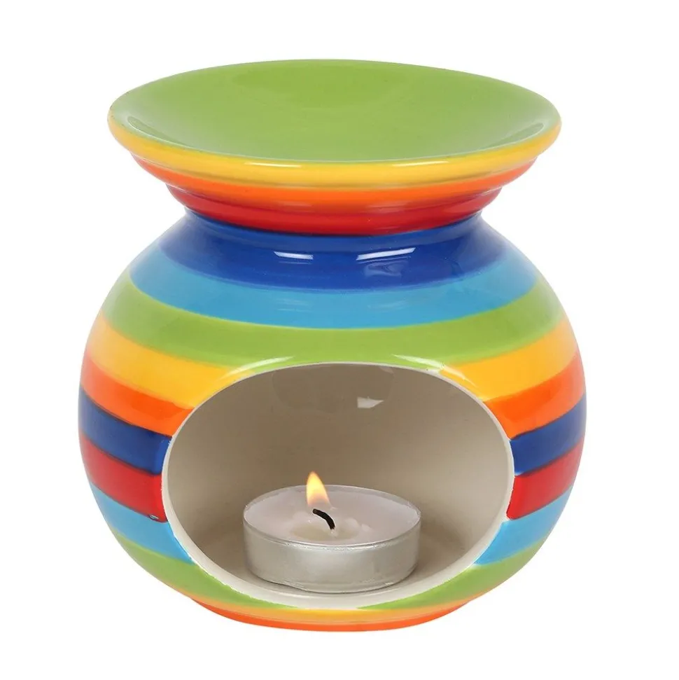 Rainbow Ceramic Oil Burner