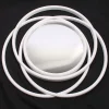 Rattan Style Round Mirror 50cm