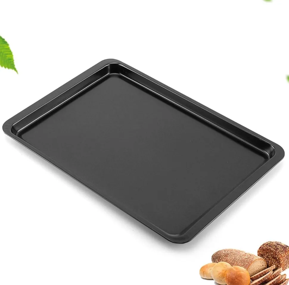 Rectangular Black Non-Stick Baking Tray 49x33cm