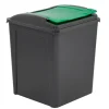 Recycle It 50 Litre Bin Graphite & Green