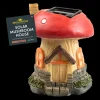 Resin Mushroom House Solar Light