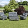 Rivera 4 Piece Rattan Sofa Set