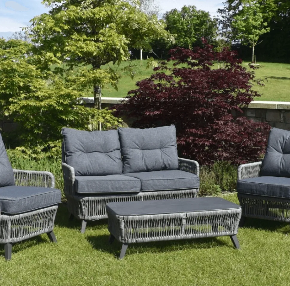 Rivera 4 Piece Rattan Sofa Set
