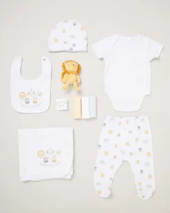 Rock-A-Bye Baby Boutique Baby 100% Cotton Gift Set 9 Piece