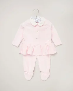 Rock-A-Bye Baby Boutique 2-Piece Pink Jacket Set