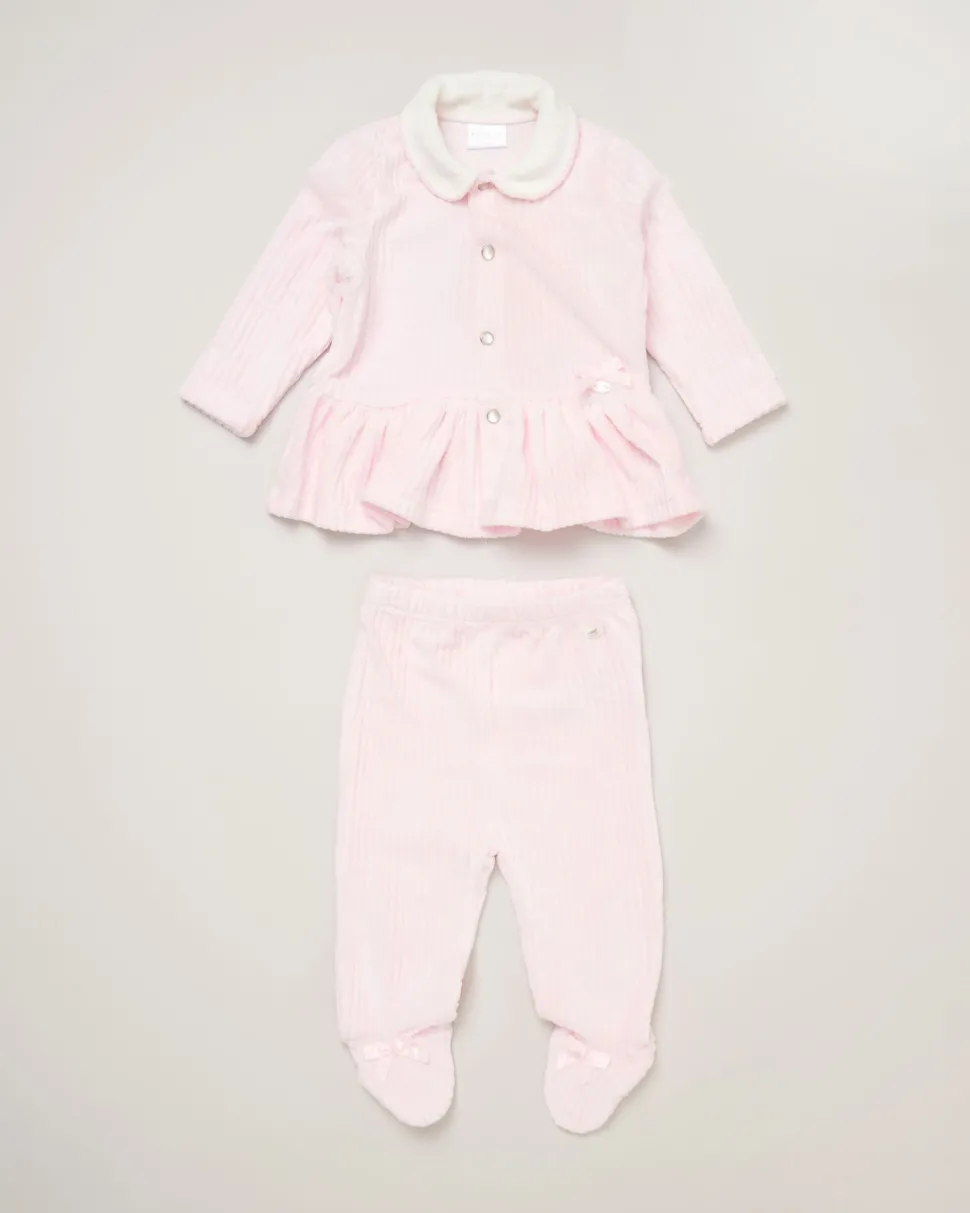 Rock-A-Bye Baby Boutique 2-Piece Pink Jacket Set