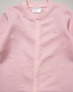 Rock-A-Bye Baby Boutique 3-Piece Pink Dungaree Set