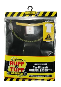 Ruff & Tuff Grey Thermal Short Sleeve T-Shirts