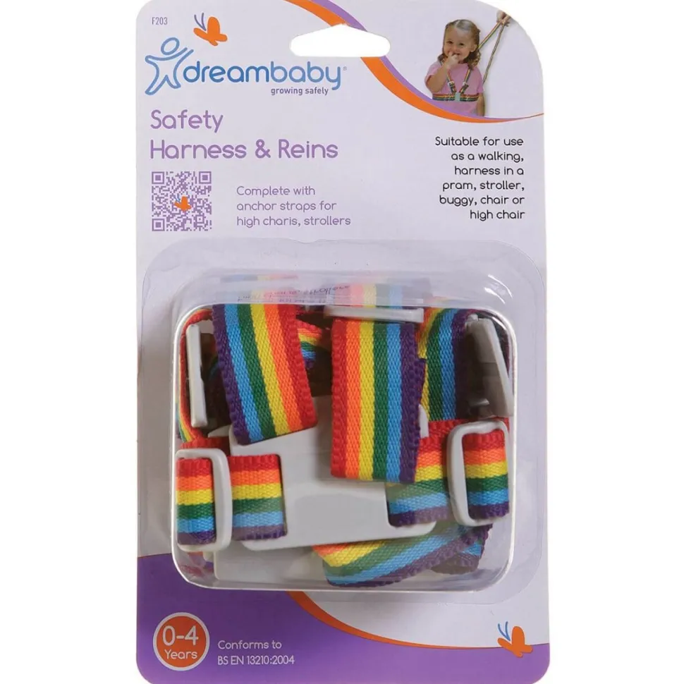 Safety Harness and Reins Rainbow by DreamBaby