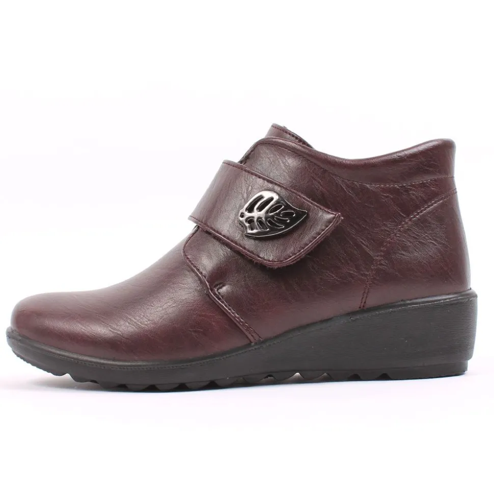 Sasha Women's Comfort Walk Boots Wine