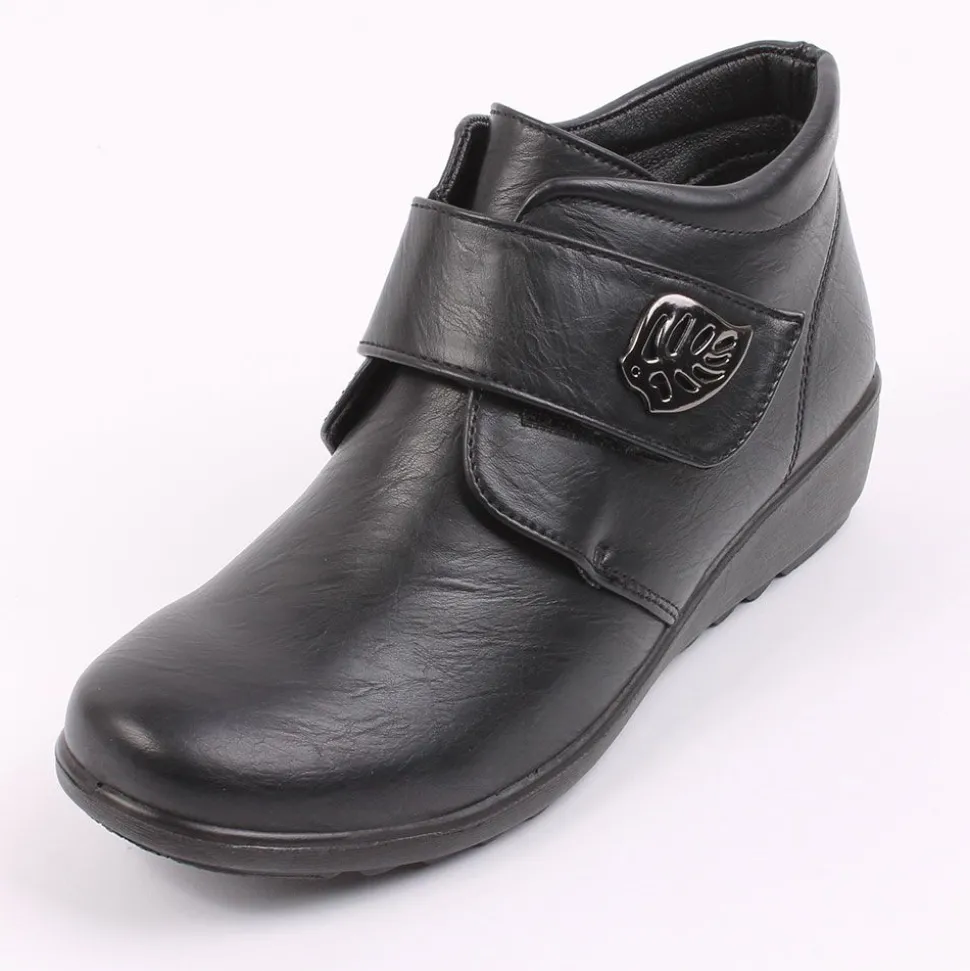 Sasha Women's Comfort Walk Boots Black