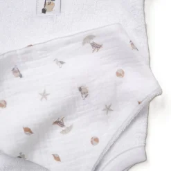 Seaside 3-Piece Muslin Layette Set