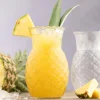 Set Of 2 Entertain Pineapple Cocktail Glasses